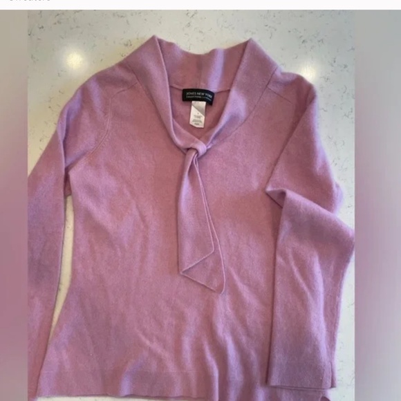 Jones New York Collection Cashmere Sweater - Picture 3 of 3
